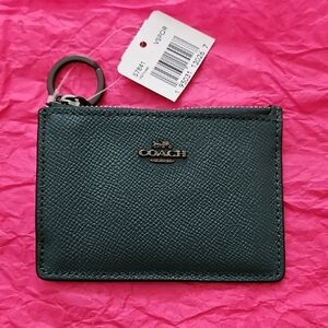Coach Dark Green ID/Card Holder